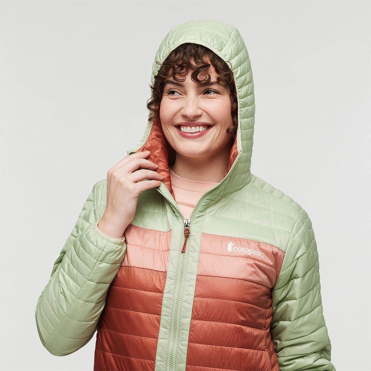 Cotopaxi Capa Insulated Hooded jakke, dame  (Green Tea)