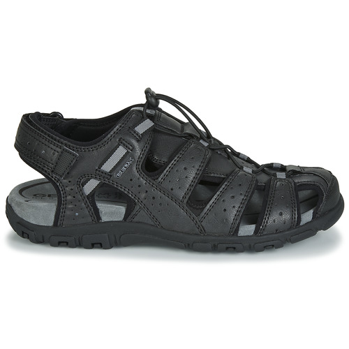 Geox - UOMO SANDAL STRADA - Noir
