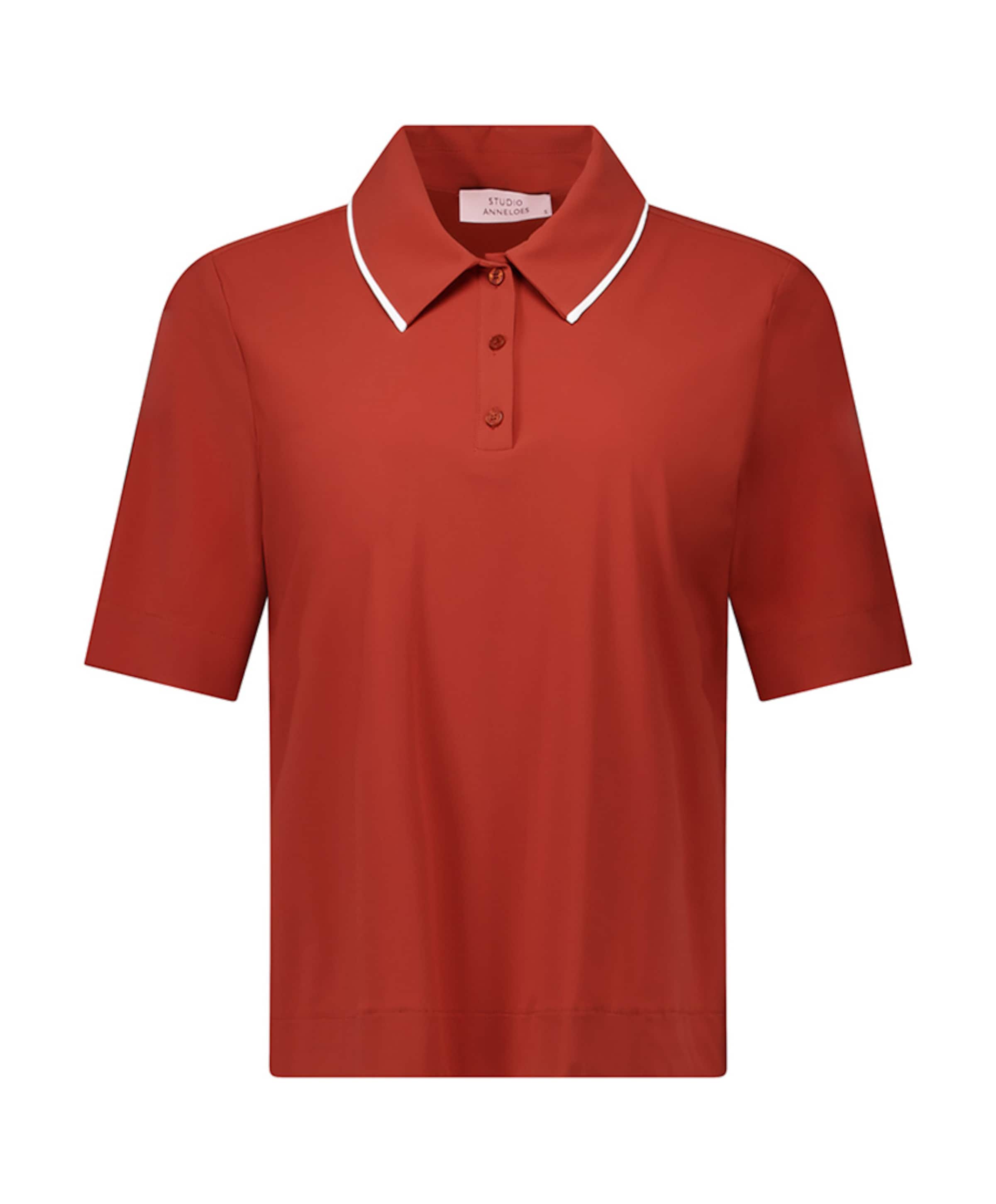 Studio Anneloes Dames polo brique
