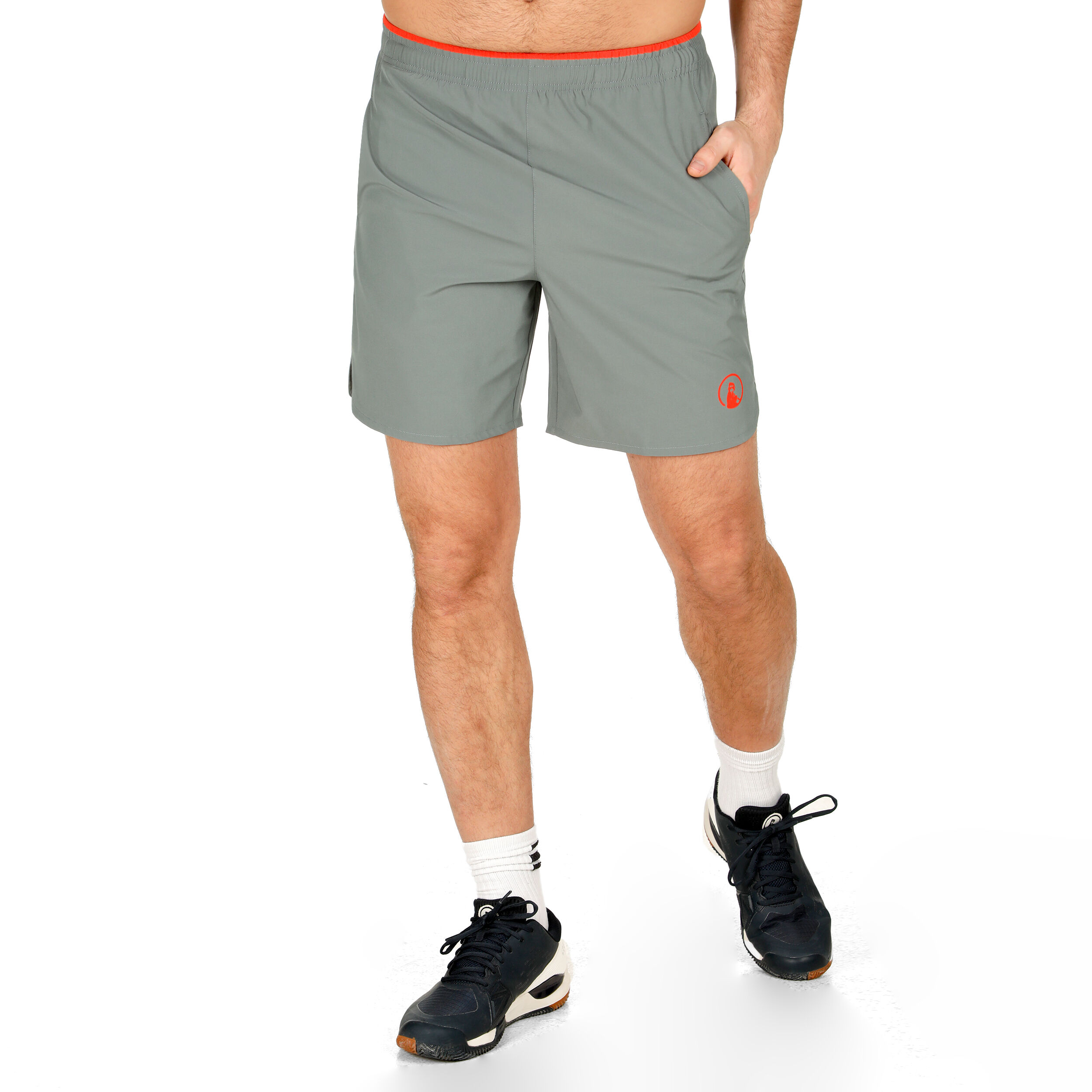 Quiet Please Slam Shorts Hommes - Sauge, Rouge