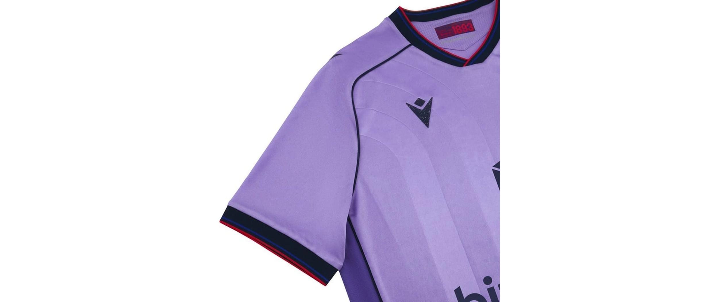 Away Jersey 25/26 M, LavendelAuswärtstrikot des FC Basel für die Saison 2025/26