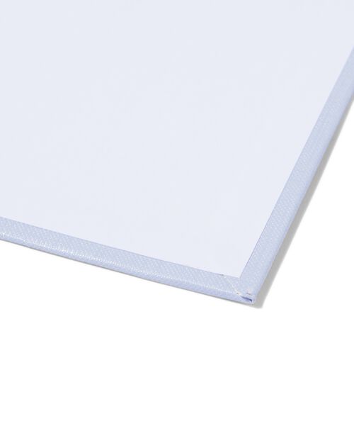 large classeur à 2 anneaux A4 bleu