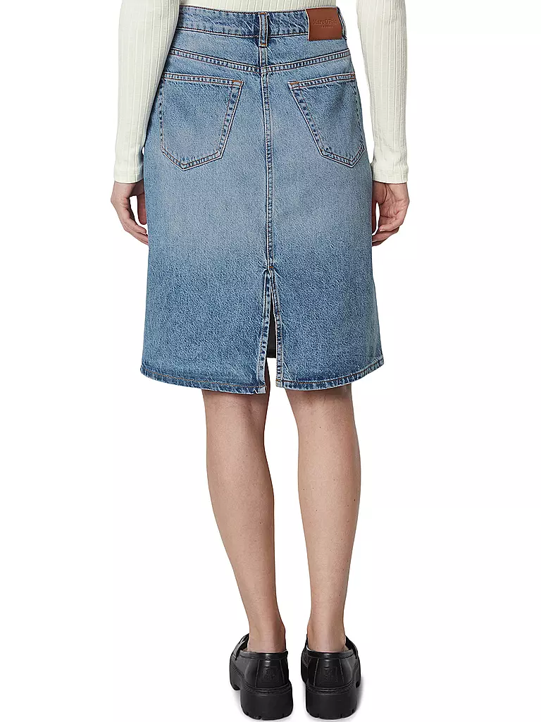 MARC O'POLO Jeansrock blau