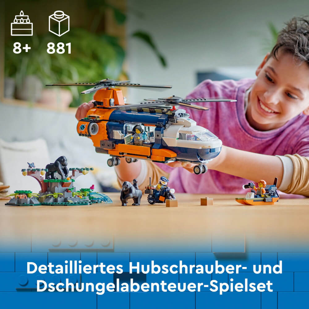 LEGO® City 60437 Dschungelforscher-Hubschrauber