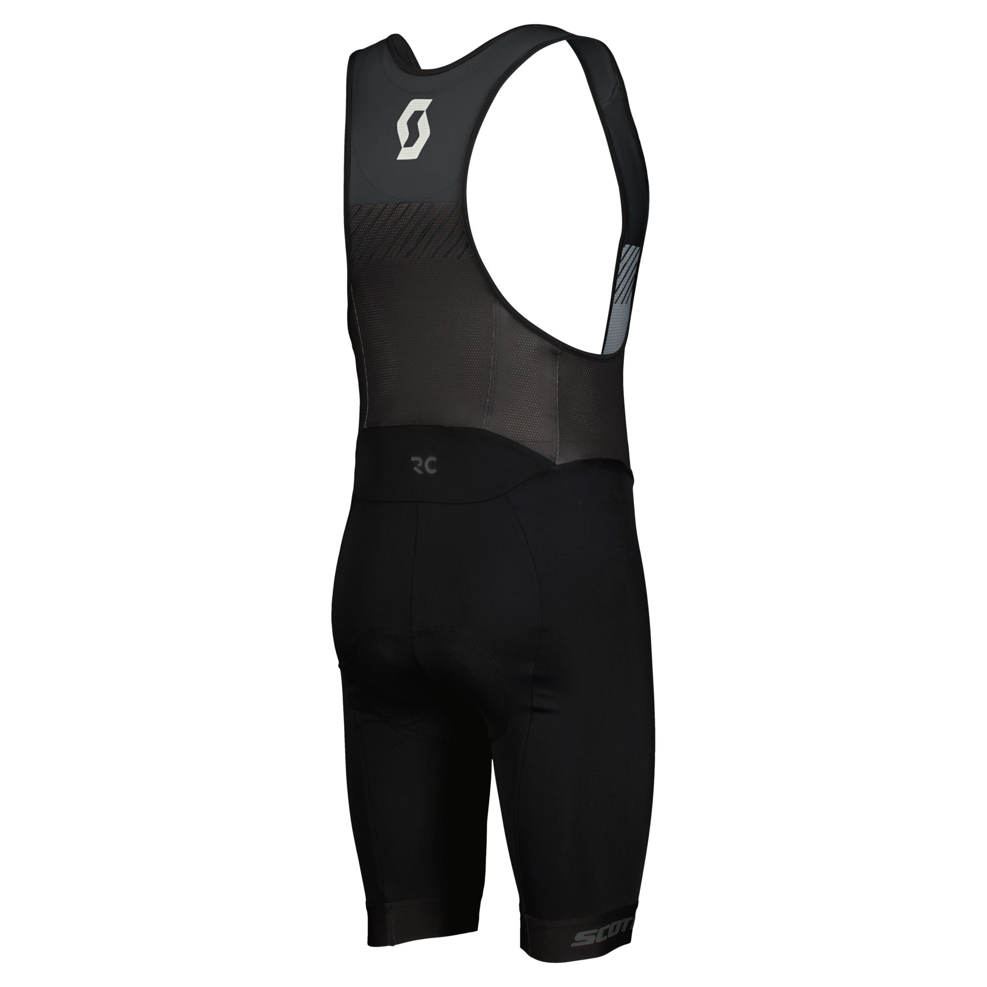 SCOTT RC Team ++ bibshorts med pude herre sort/grå