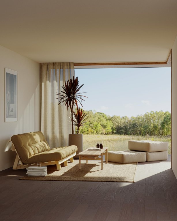 Karup Design Lean slaapbank 190 Seaweed
