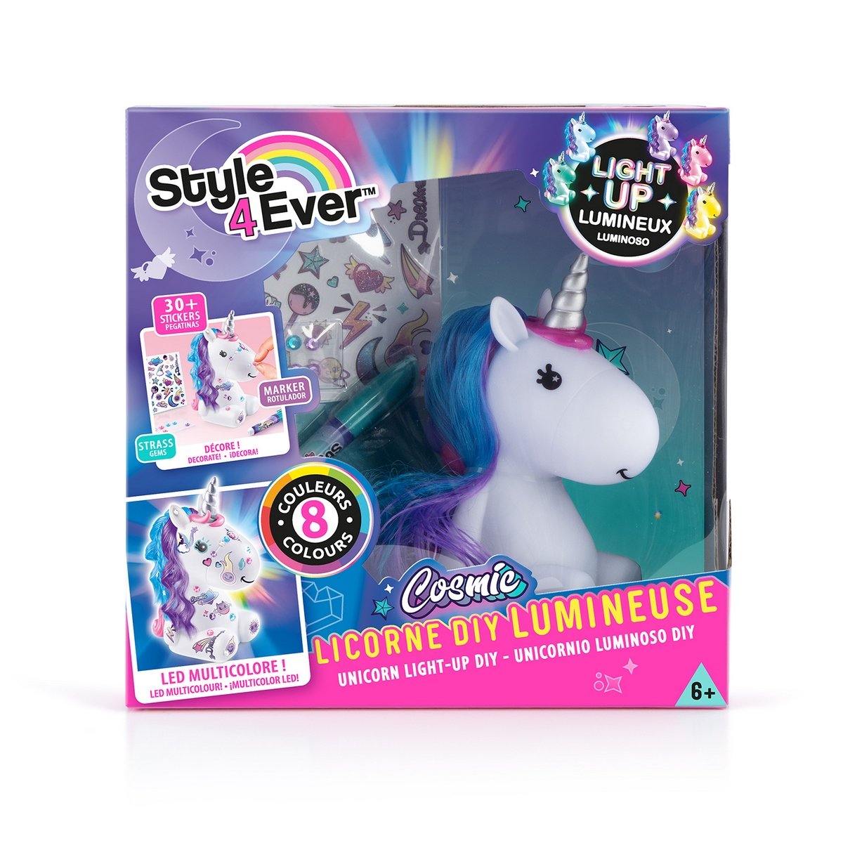 Licorne Cosmique DIY Lumineuse - édition collector