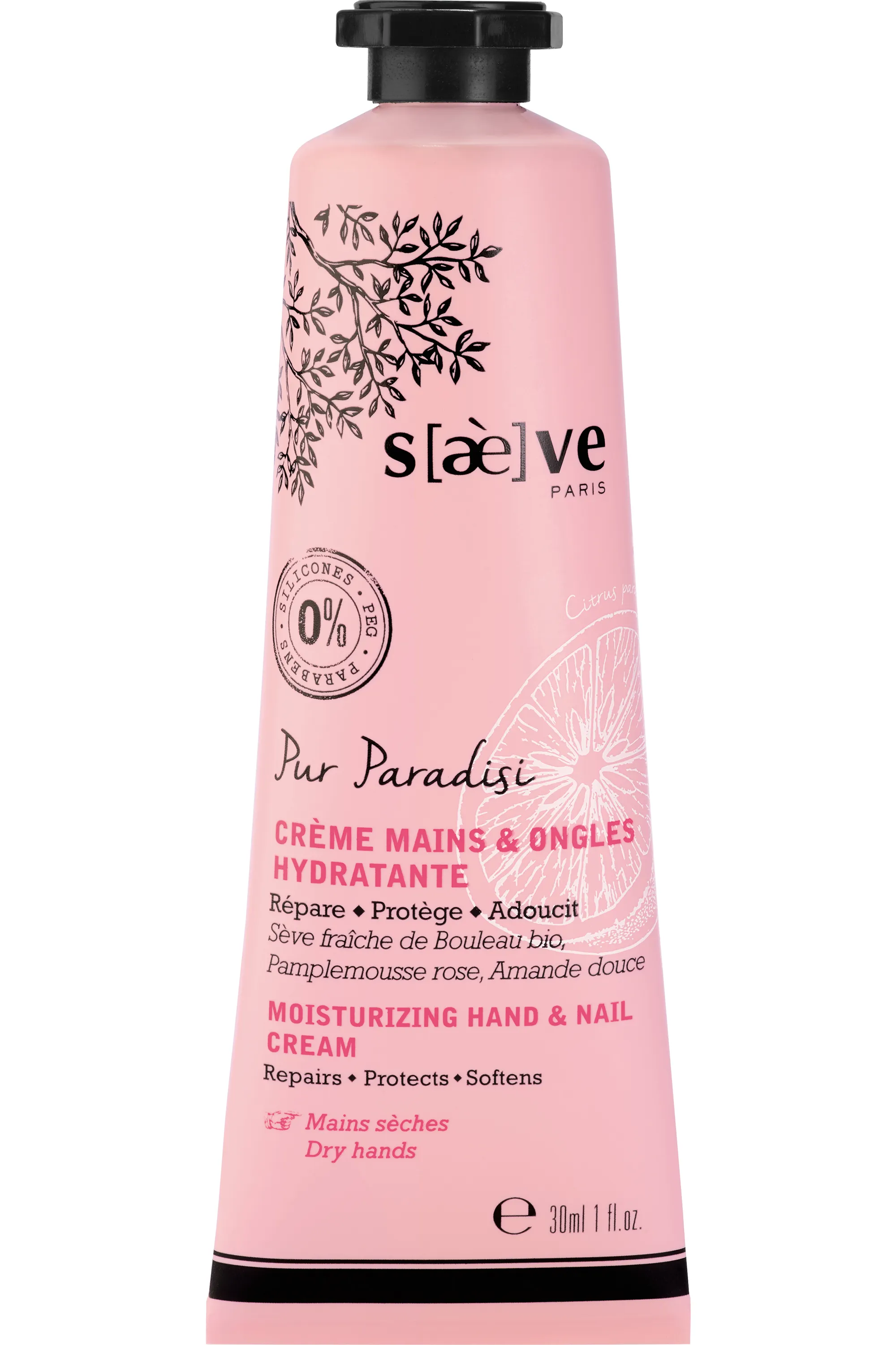 Saeve Crème mains & ongles hydratante Pur Paradisi-30 ml
