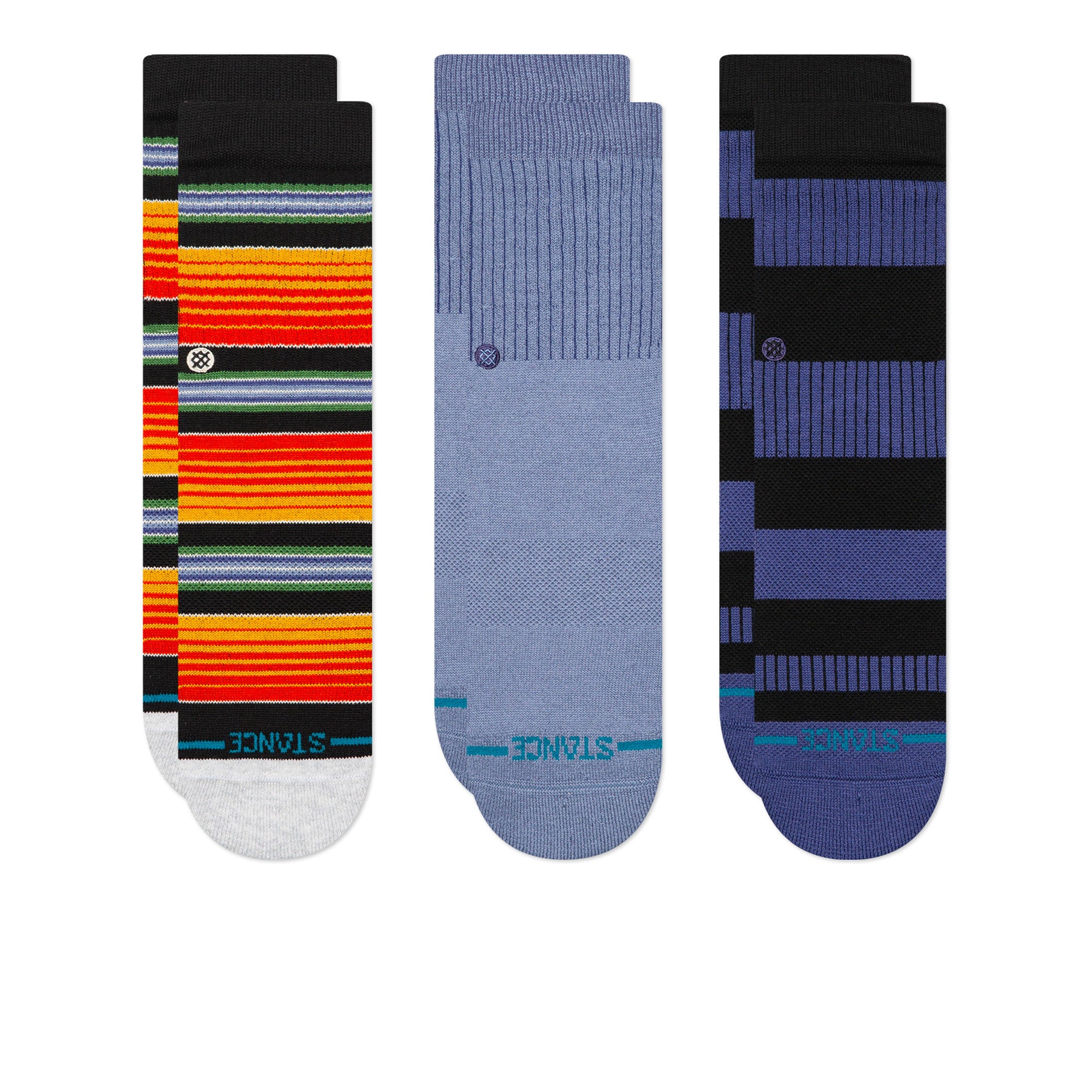 Stance<br>Kids Rockford Crew 3 Pack Socks