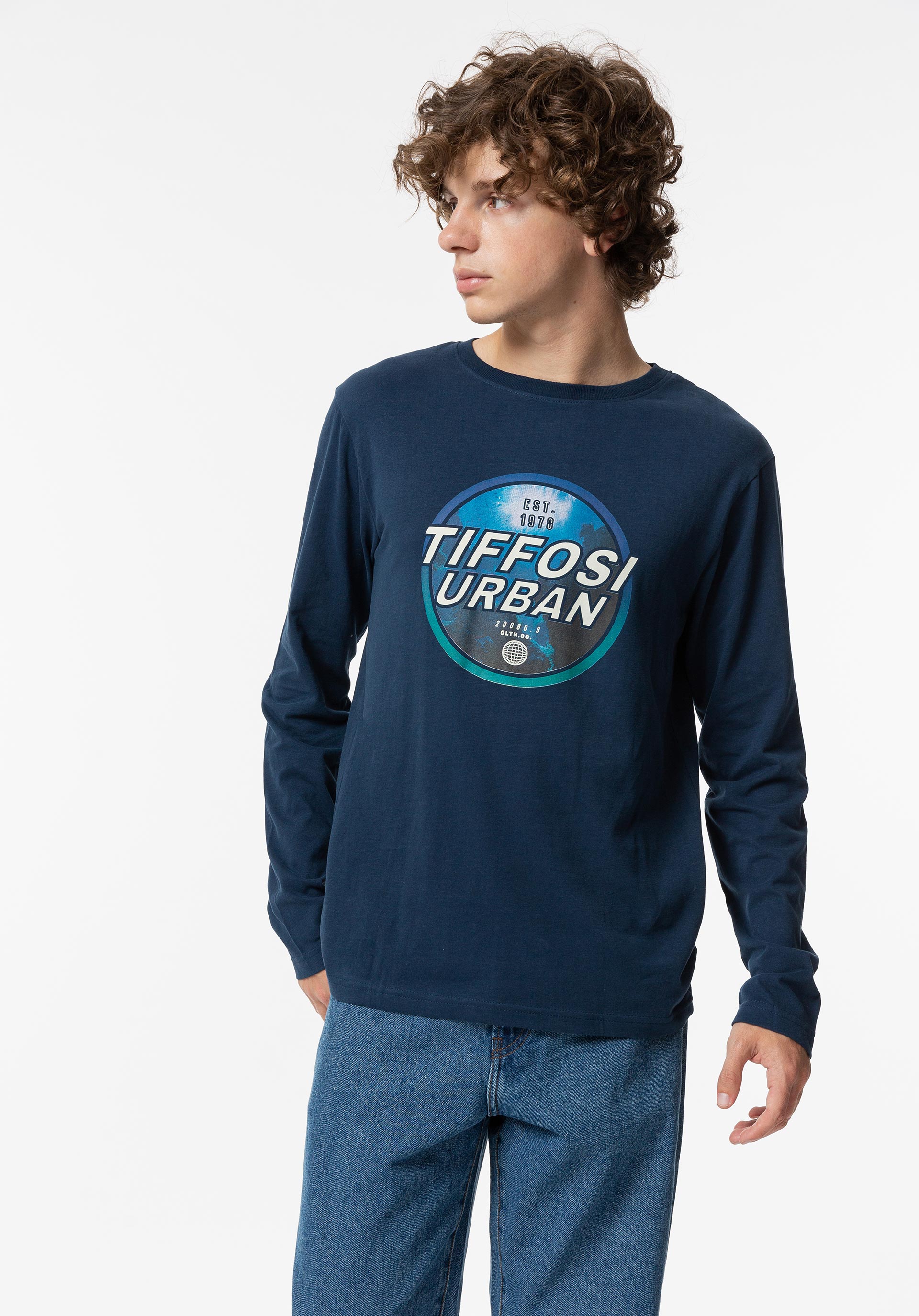 T-shirt com Estampado Frontal