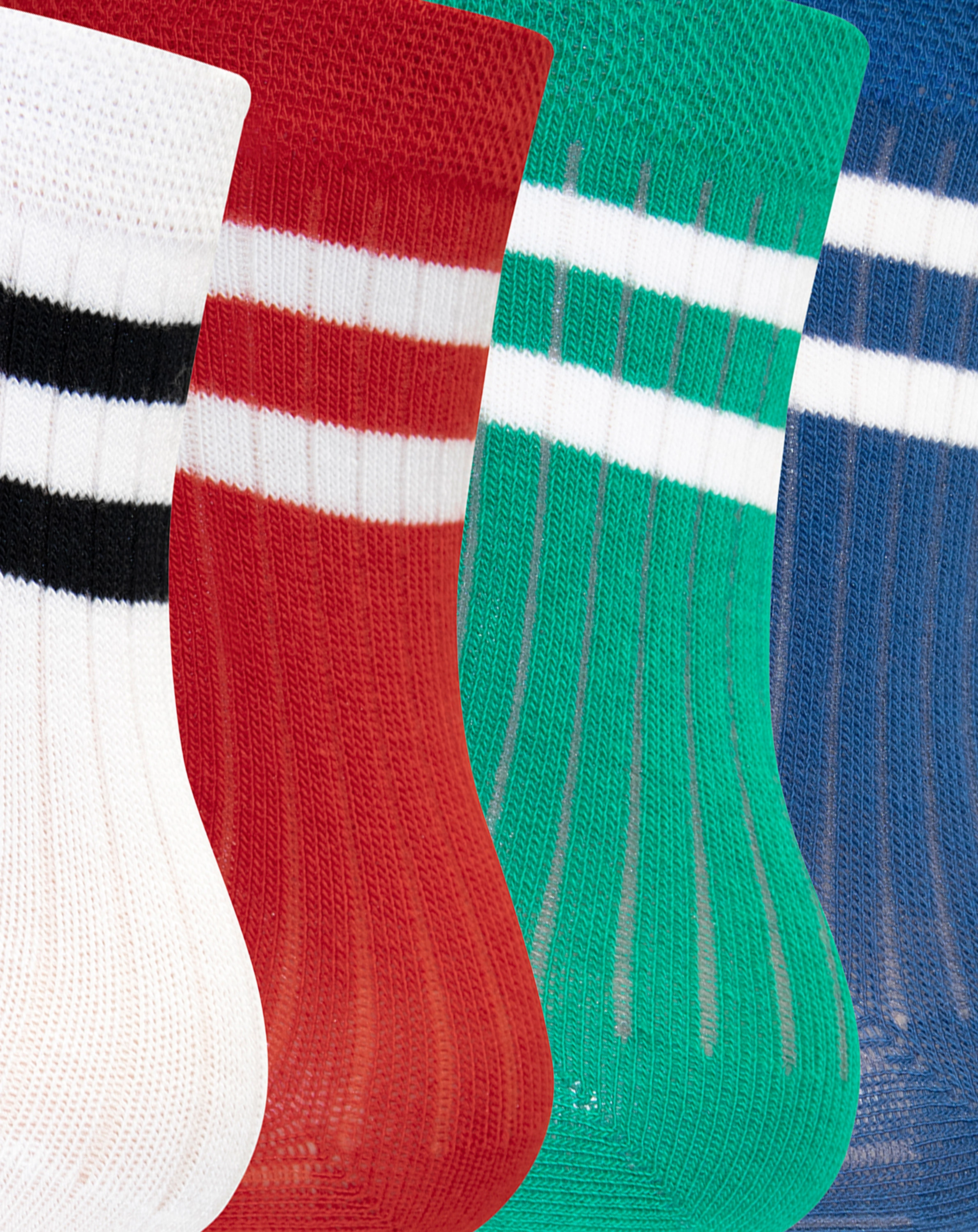 Kindersocken RIPPE COLOUR 4er Pack in multi