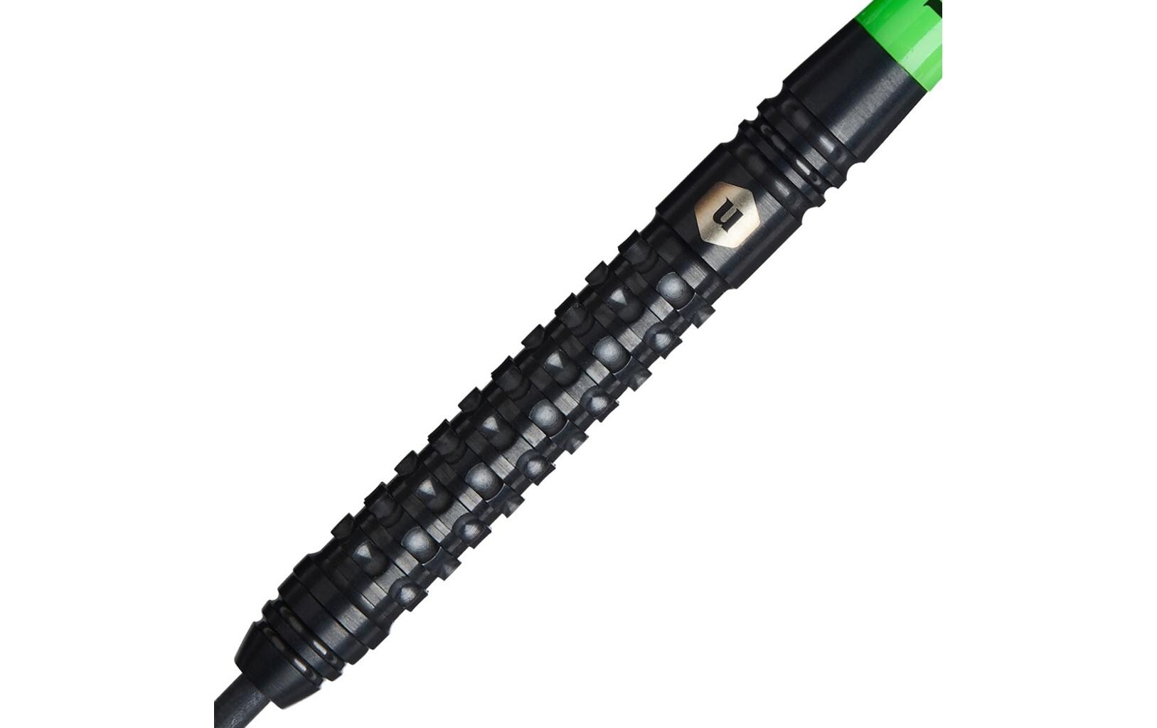 Dartpfeile Wraith 21G 3er-Pack, Grün/SchwarzDartpfeile mit Stahlspitzen
