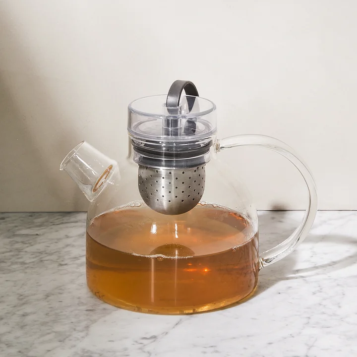 Audo - Kettle Teekanne mit Tee-Ei, 1.5 l