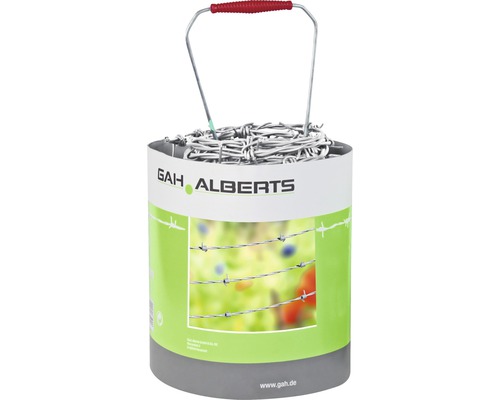 Prikkeldraad ALBERTS Ø 1,6 mm 50 m verzinkt