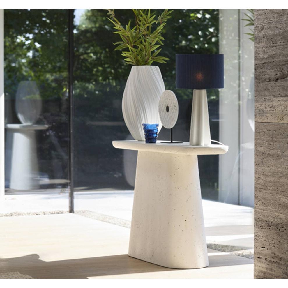 Light & Living - Hamura sidetable 120x40x78 cm - terrazzo wit
