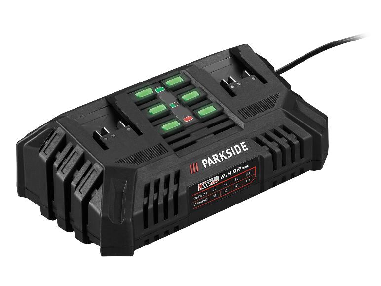 Set van 2 smart accu's 20 V - 4 Ah en 1 acculader - 4,5 A