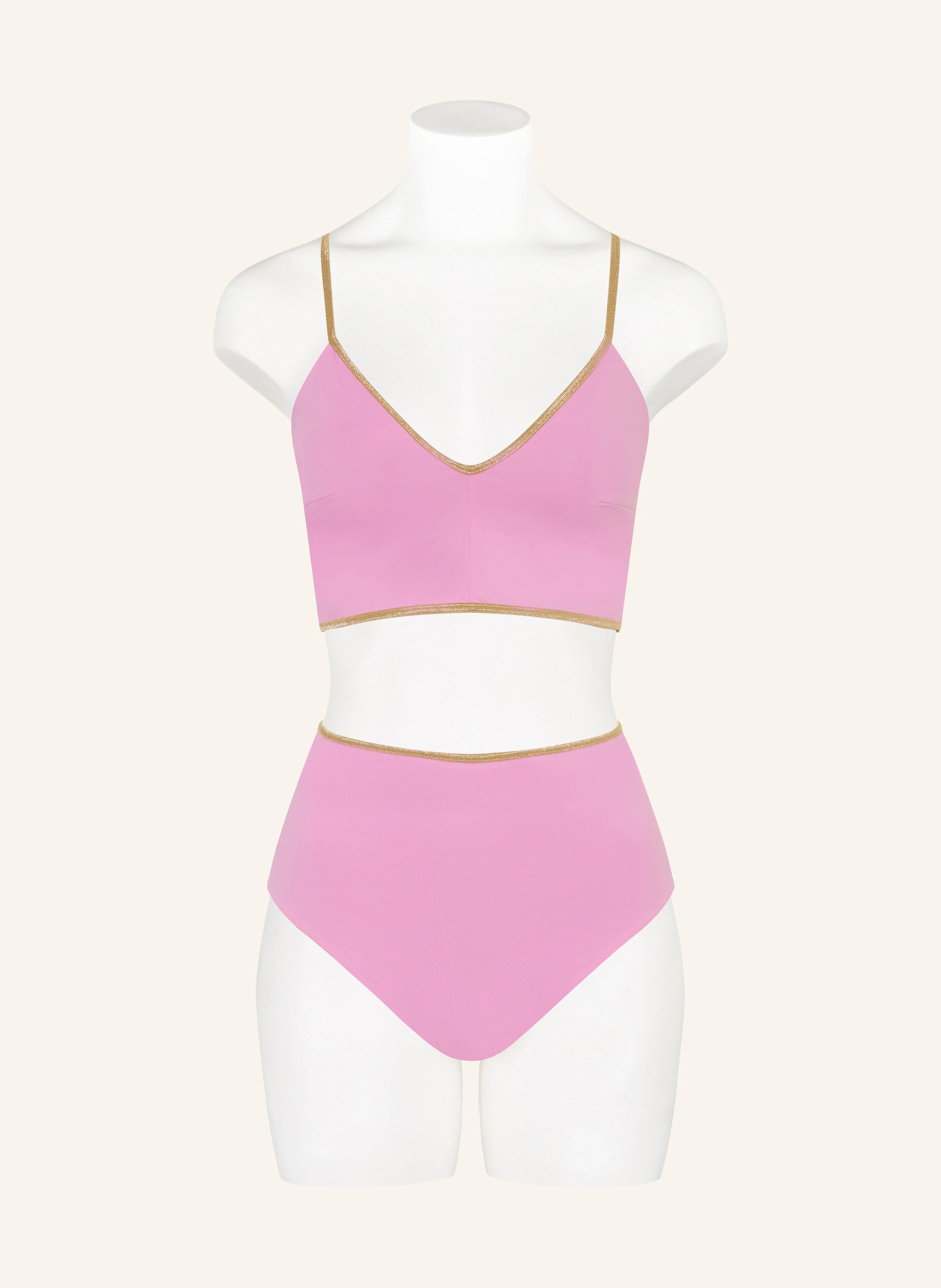 MYMARINI High-Waist-Bikini-Hose SHINE zum Wenden mit UV-Schutz 50+