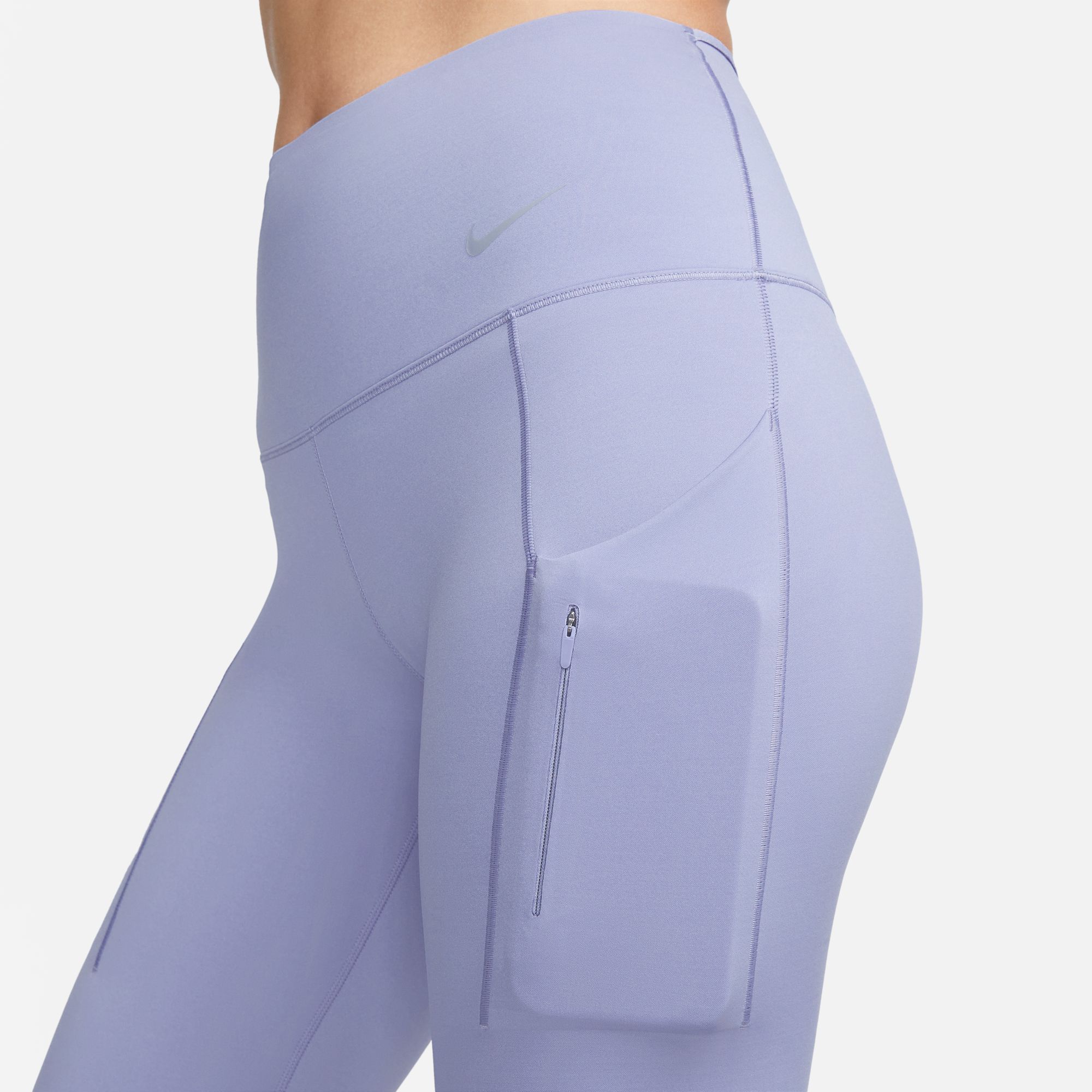 Go High Waist Tights Dame 519/Indigo Haze/Black