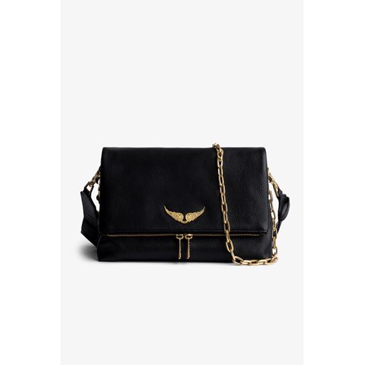 Zadig & Voltaire Rocky Skuldertaske, Sort