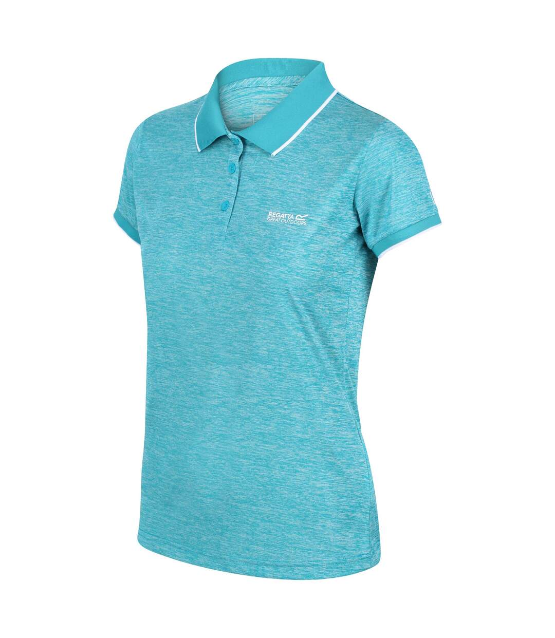 Regatta - Polo manches courtes REMEX - Femme (Turquoise) - UTRG4477
