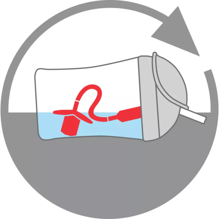 NUK Trinkflasche Motion Cup in gelb