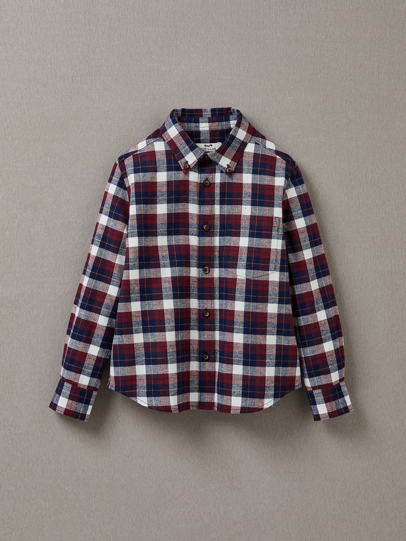Chemise Garçon en flanelle de coton