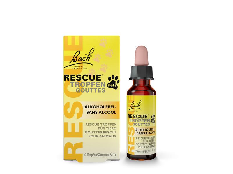 Rescue Tropfen Pets Bachblüten für Tiere 10 ml Bachblüten Tropfen für Tiere