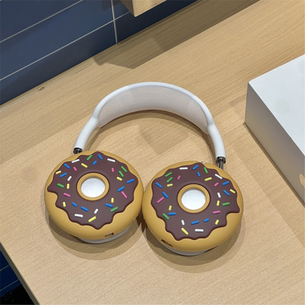 AirPods Max 3D Silikon Hülle Schutz Abdeckung - Donut