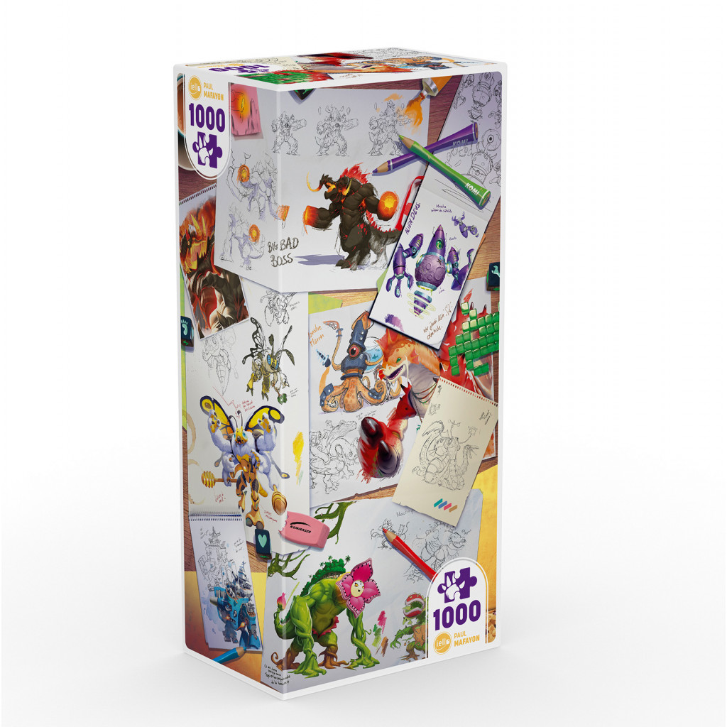 Puzzle Universe - Making of Monsters - 1000 Pièces