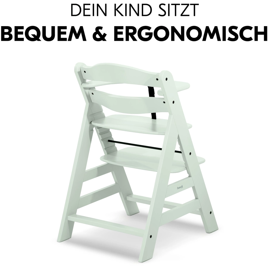 hauck Hochstuhl Alpha Plus Mint