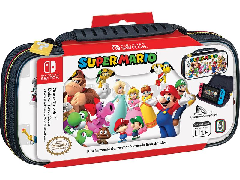 Big Ben Interactive Game Traveler Deluxe Travel Case - Supe Transporttasche mit Aufbewahrungsboxen für die Switch