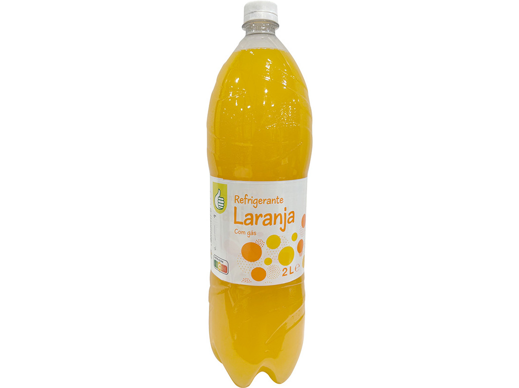 REFRIGERANTE COM GAS POLEGAR LARANJA 2L