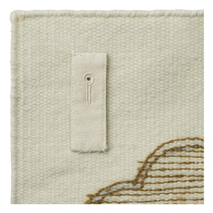 Liewood Tapis mural Gera en laine et coton | Caramel