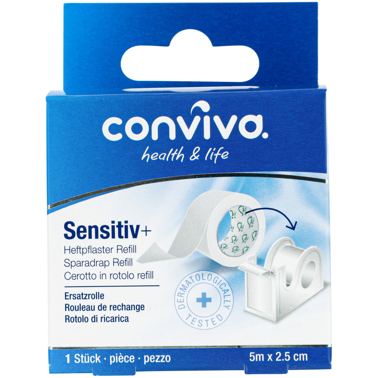 conviva Sensitiv+ Heftpflaster Refill