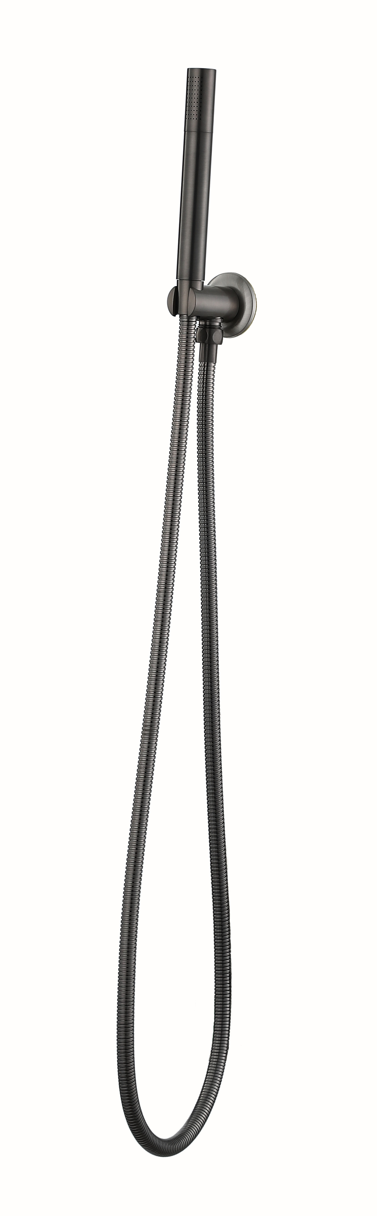 Saniclear Iron inbouw regendouche met wandarm en 30cm hoofddouche verouderd ijzer - gunmetal
