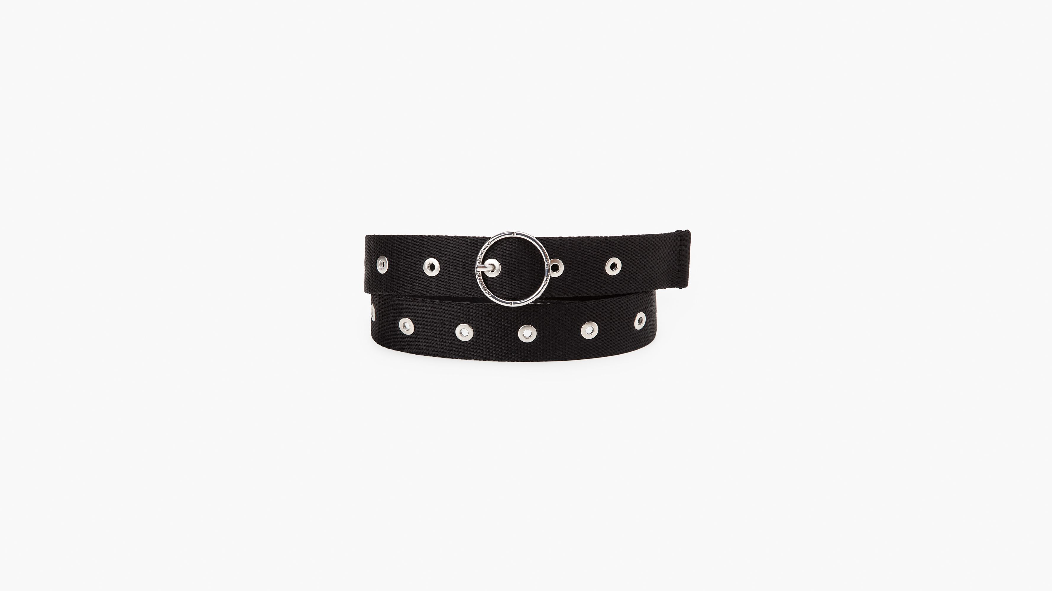 Ceinture Grommet - Regular Black - Noir