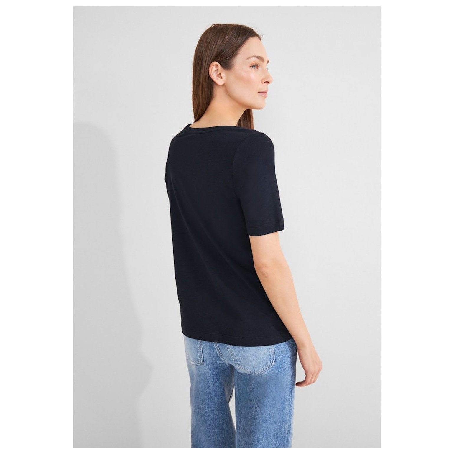 Street One Foil part print shirt