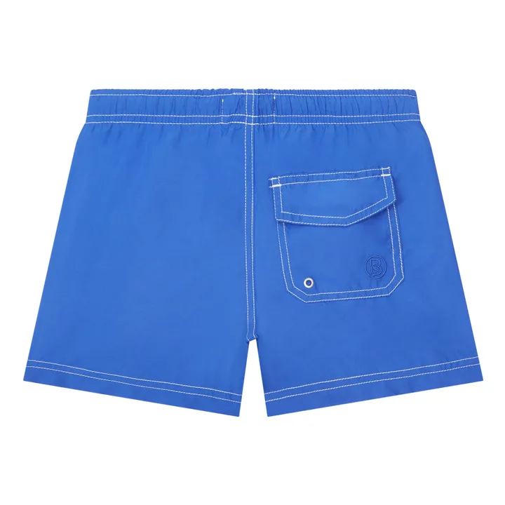 SMALLABLE BASICS Short De Bain Garçon en Polyester Recyclé | Bleu indigo