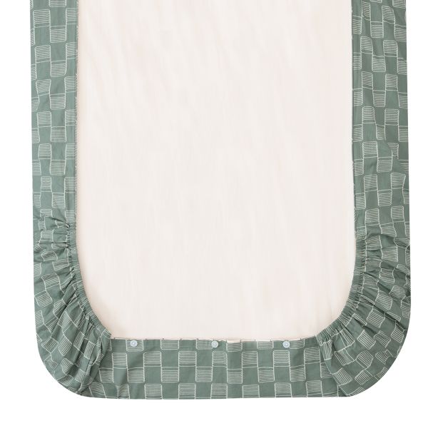 Witlof For Kids Sticky Stripes Tuck-Inn Dekbedovertrek - 100 x 135 cm