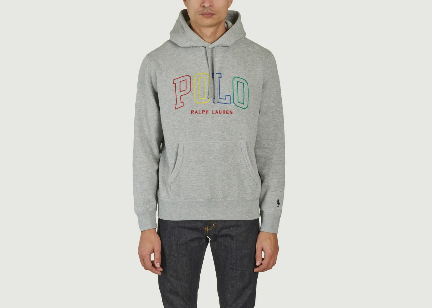 Hoodie avec logo multicolore brodé Polo Ralph Lauren