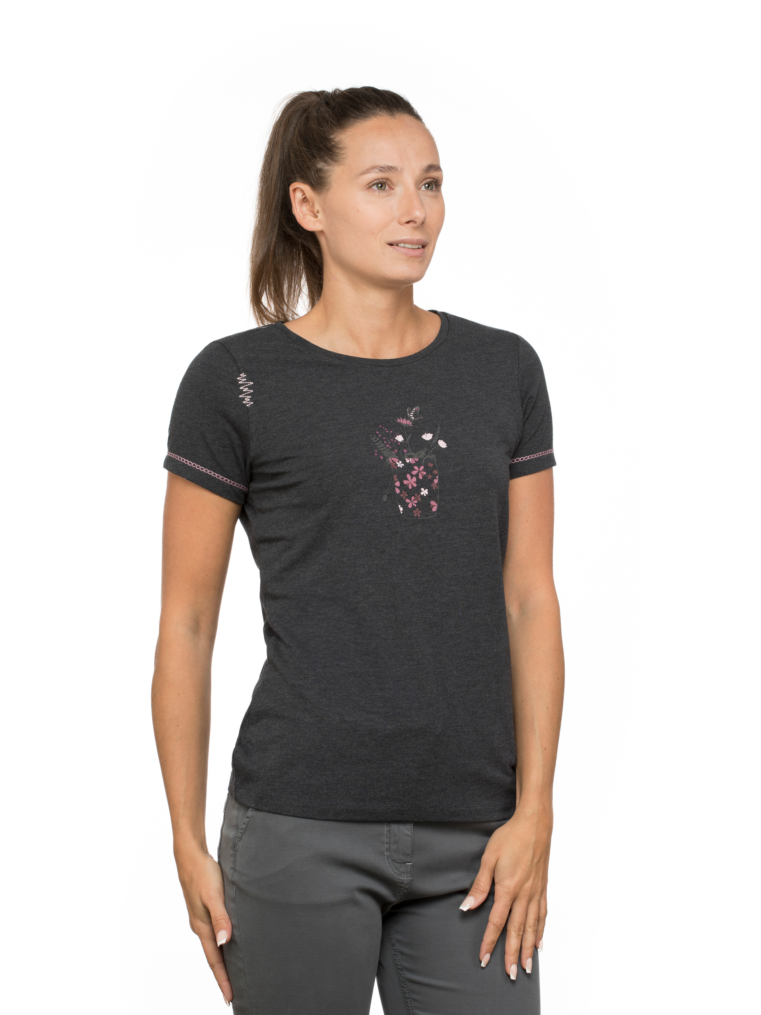 Saile Chalkbag Flower T-Shirt W