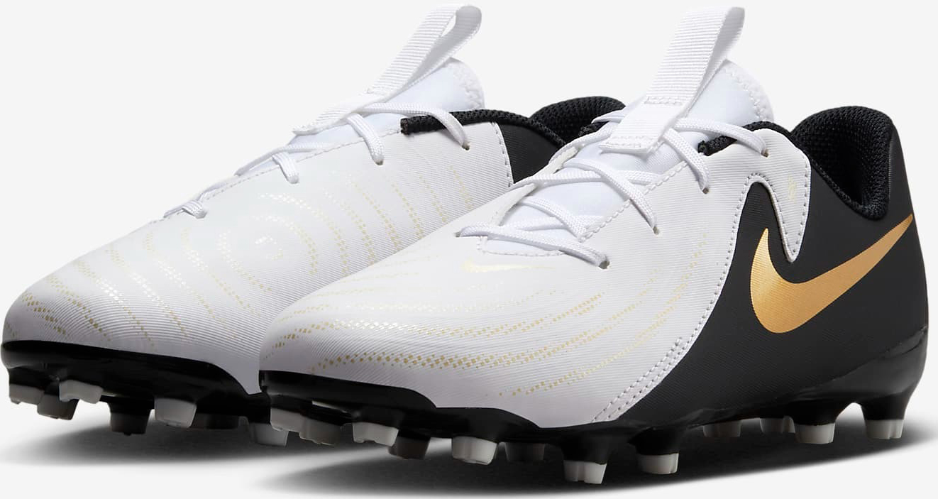 Phantom GX II Academy FG/MG Junior White/Black/Metallic Gold Coin