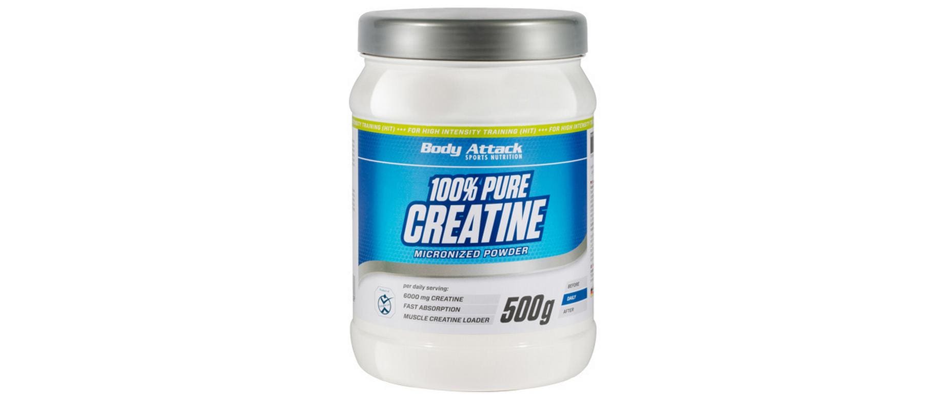 Pulver 100% Pure Creatine Neutral 500 gErgänzungsprodukt im Sportbereich