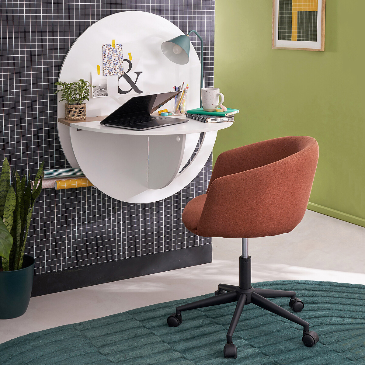 LA REDOUTE INTERIEURS<br>Mesa dobrável de parede, Anzio