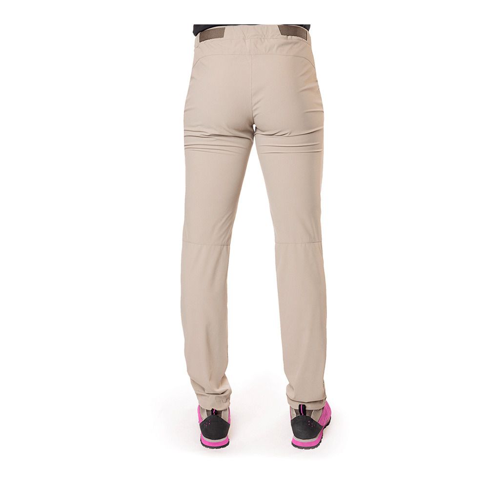 Trangoworld BIROS - Pantalon Femme aluminium