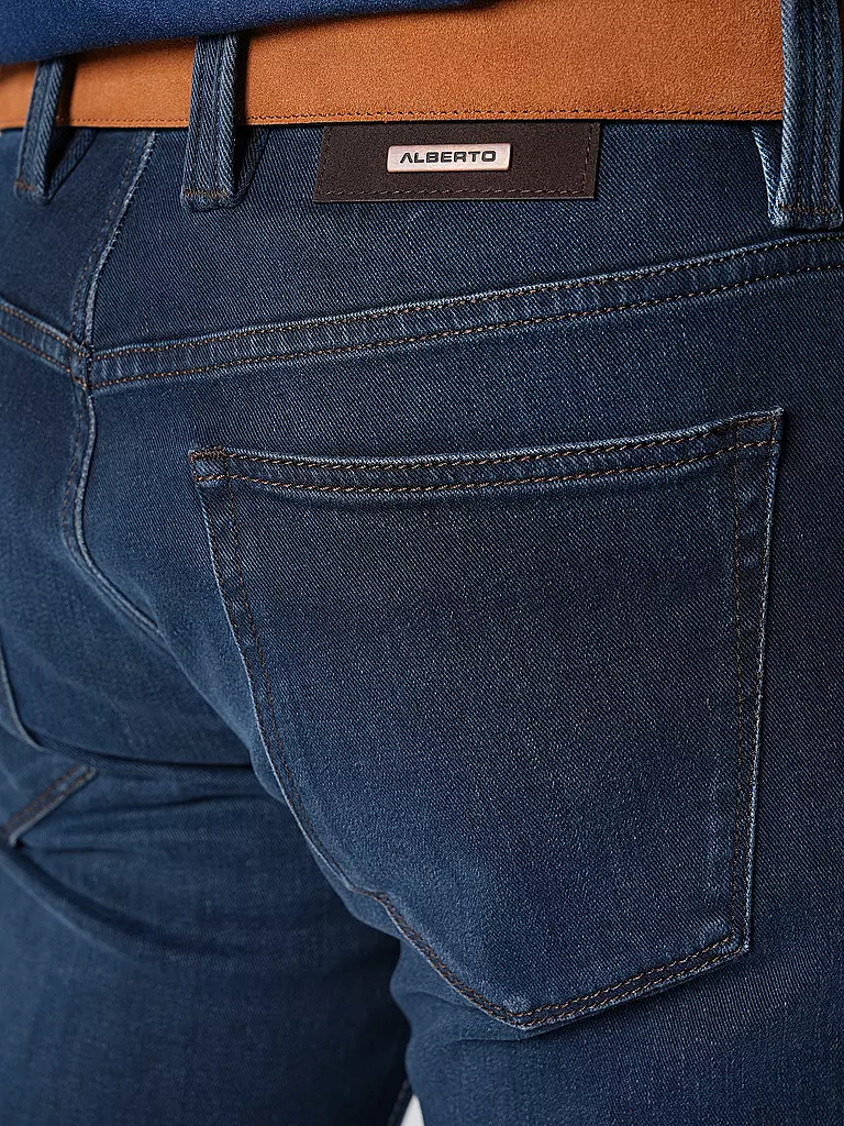 ALBERTO Jeans Straight Fit PIPE  dunkelblau