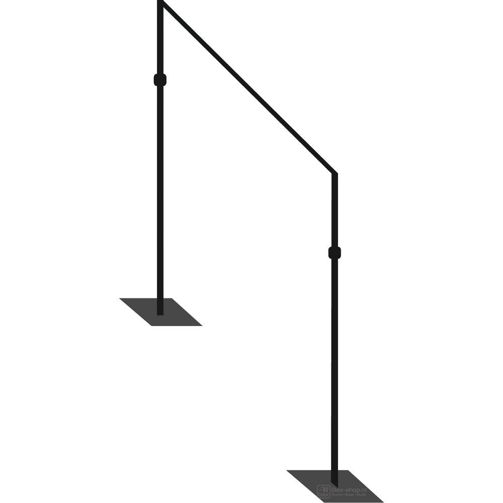 Wentex Pipe and Drape overspanning van kabels