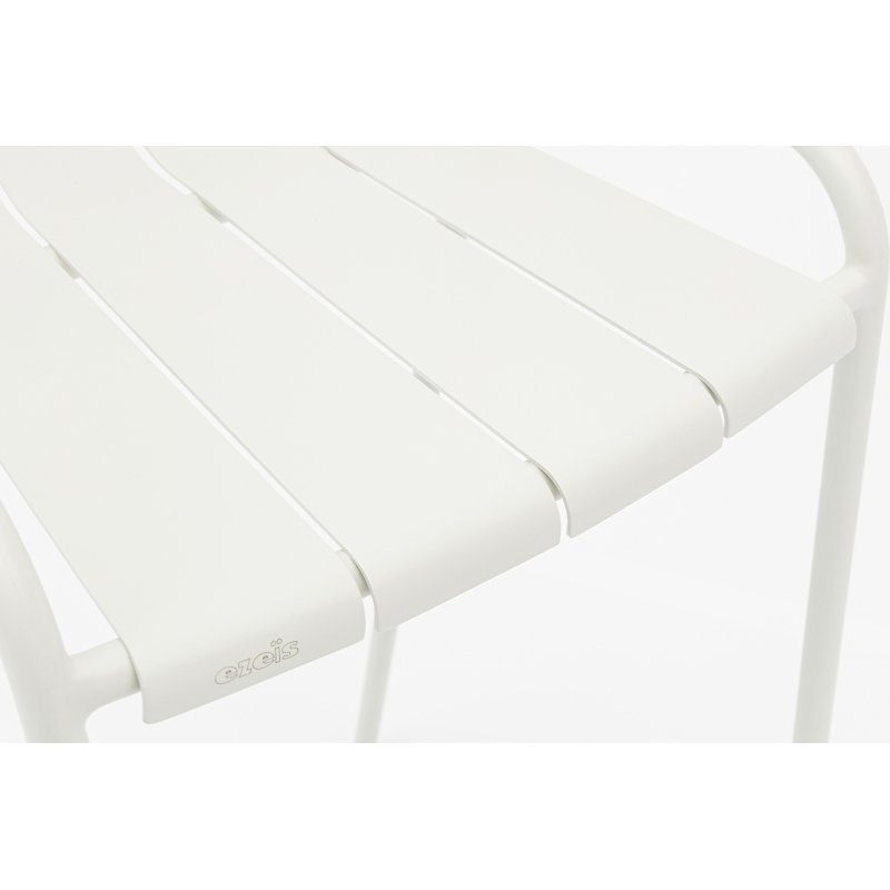 Tabouret haut OUDON extérieur/intérieur en aluminium