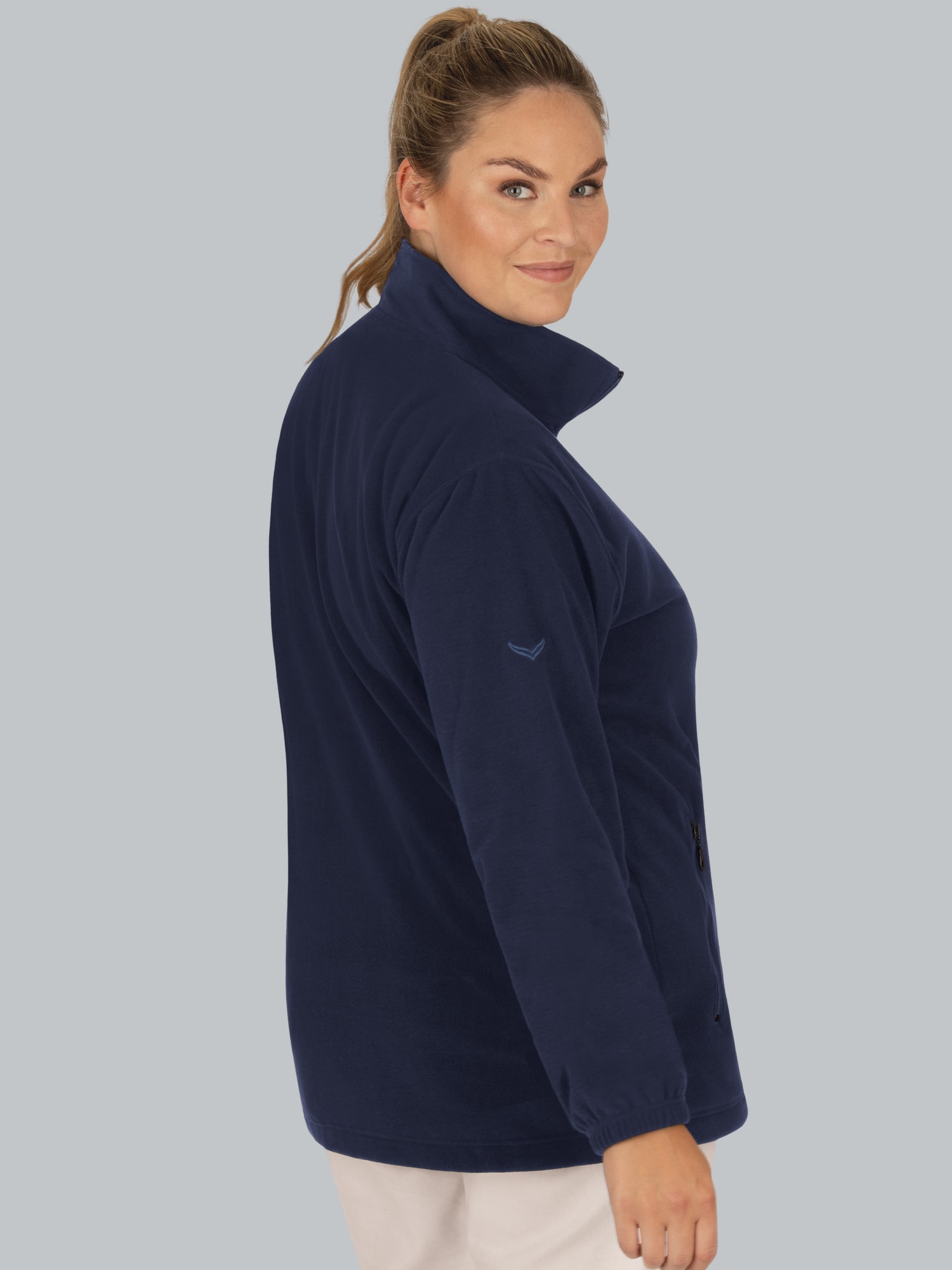 Fleecejacke Navy
