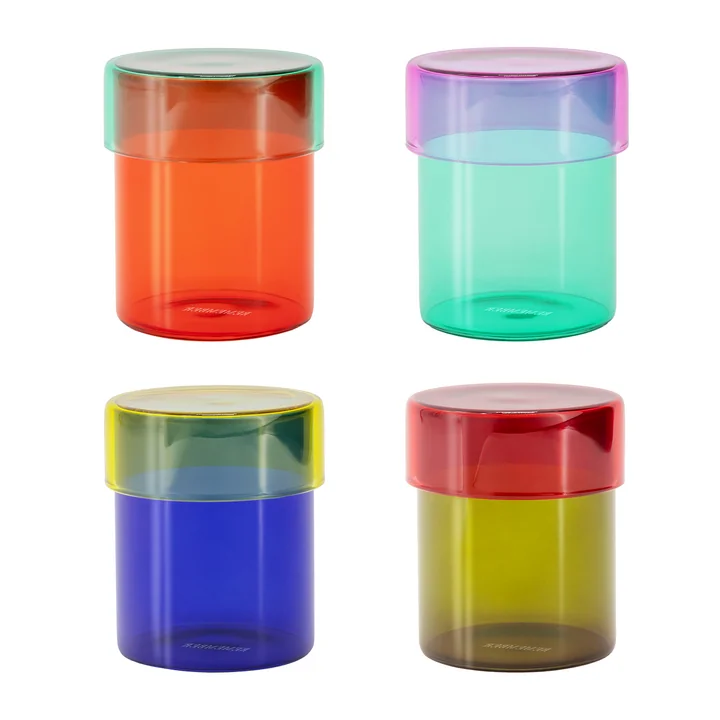 Remember - Glasdosen-Set Cosima, (4er-Set)